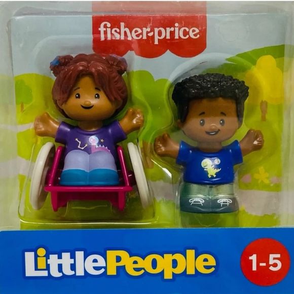 🎉 CARLTON & HOT ROD FISHER PRICE LITTLE PEOPLE Girl & Boy - Picture 2 of 3